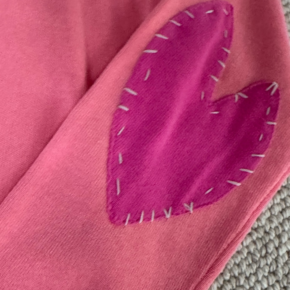 Kerri Rosenthal heart cotton sweater NEW - Picture 6 of 6